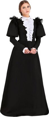 HalloweenCostumes.com X Large Women Susan B. Anthony Costume for Women, Black/White