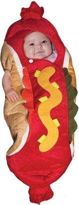 Underwraps Costumes Underwraps Lil' Hot Dog Infant Bunting Costume