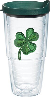 Tervis Shamrock Made in Usa Double Walled Insulated Tumbler Travel Cup Keeps Drinks Cold & Hot, 24oz, Classic