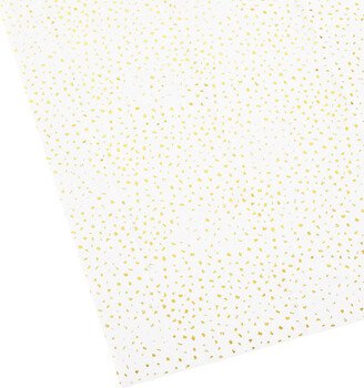 waste not paper Tissue Sheets White w/ Gold Flecks Pkg/8