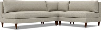 EJ Lauren Magnolia Armless 3pc Modular Sectional Sofa