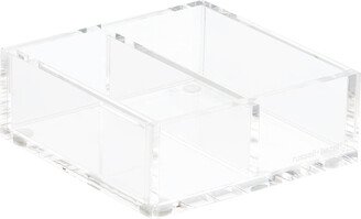 russell—hazel Acrylic Divided Box Clear