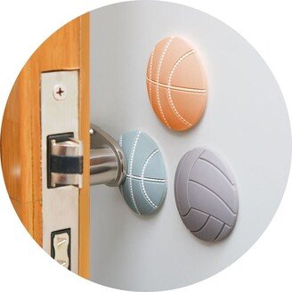 18Pcs Circular Silicone Pad, Door Stop, Handle Bumper With 3M Self Adhesive For Protecting Wall, Doorknobs, Refrigerator