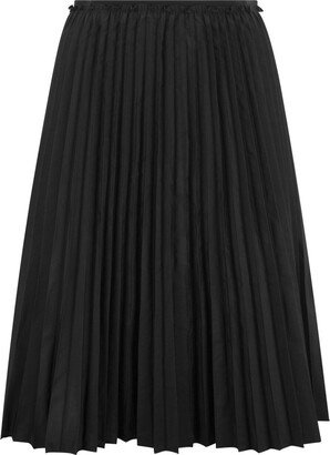 Pleated Midi Skirt-AI