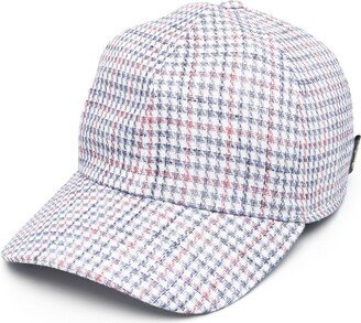 Check-Print Baseball Cap