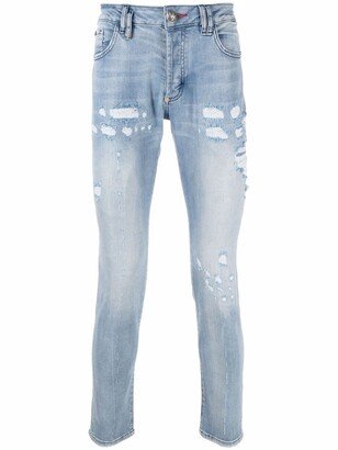 Mid-Rise Skinny Jeans-AA