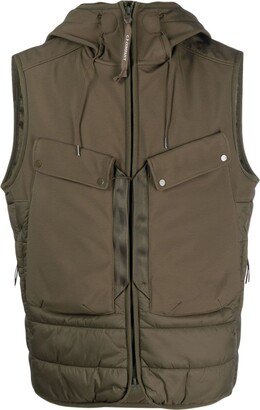 Hooded Padded Gilet-AI