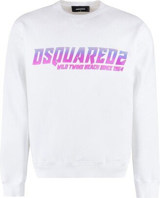 Logo Printed Crewneck Sweatshirt-BI