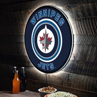 Winnipeg Jets LED Lighted Sign