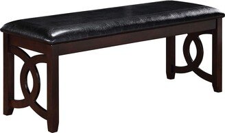 New Classic Furniture Gia Upholstered Dining Bench