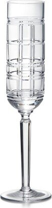 Hudson Plaid Champagne Flute-AA