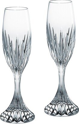 Massena 2-Piece Champagne Flute Set