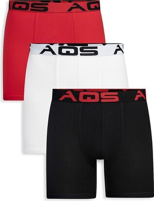 AQS 3-Pack Assorted Boxer Briefs-AA