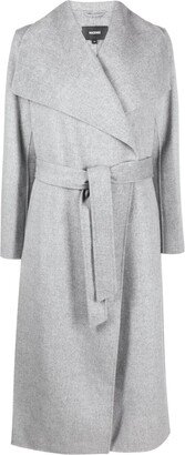 Mai-Cn wool wrap coat