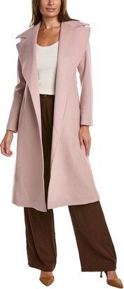 Long Wool Wrap Coat