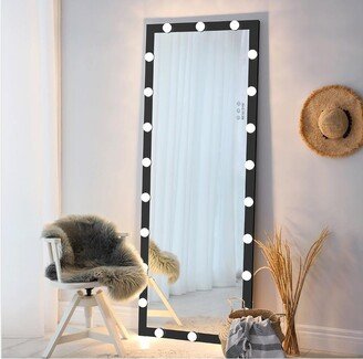 Siavonce Whole Body Dressing Vanity Mirror With 3 color Lights