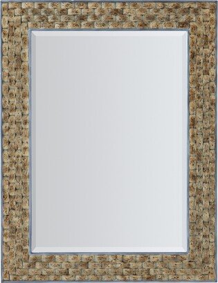 Surfrider Portrait Mirror - Light Brown - 36.75