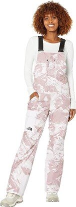 Freedom Bib (Lavender Fog Tonal Mountainscape Print) Women's Casual Pants