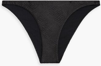 Ashley cloqué low-rise bikini briefs