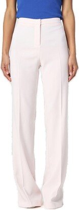 High-Waist Straight-Leg Trousers-BG