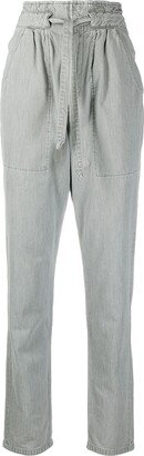 MARANT ÉTOILE High-Waisted Tapered Trousers