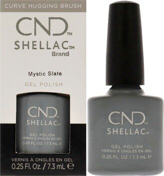 Shellac Nail Color - Mystic Slate by for Women - 0.25 oz Nail Polish