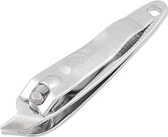 Unique Bargains Fingernail Slanted Tip Metal Nail Clipper Cutter Pedicure Manicure Tool Silver