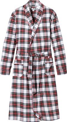 Balmoral Plaid Tie-Waist Robe