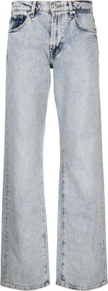 Tess Trouser high-rise straight-leg jeans