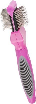 Groomer Essentials Flexible Slicker Brush - Single/Medium Firm