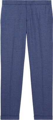 Wool Tailored Trousers-AT