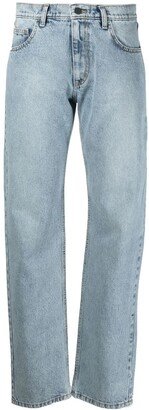 The Mannei Mid-Rise Straight-Leg Jeans