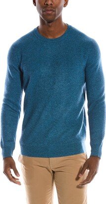 Rib Tipped Cashmere Crewneck Sweater-AD