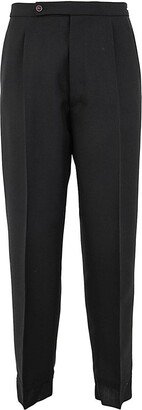 Mid-Rise Tailored Trousers-AN