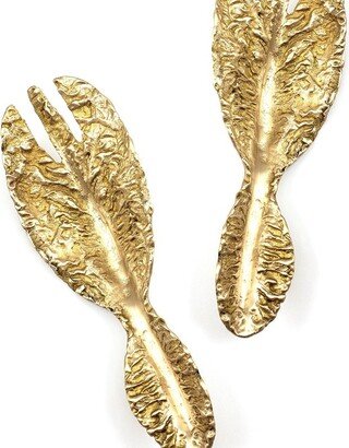 Cast Lettuce Salad Servers-AA