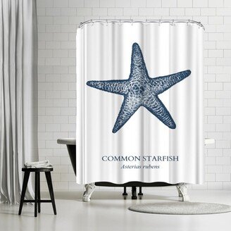 71 x 74 Shower Curtain, Starfish Sea by Samantha Ranlet