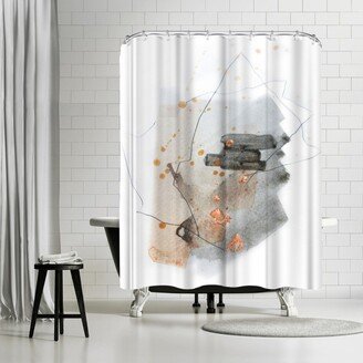 71 x 74 Shower Curtain, Piece Of Cheer 2 by Christine Olmstead