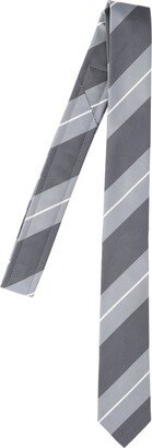 Diagonal Striped Pointed-Tip Tie