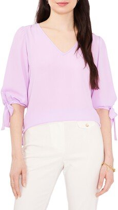 Tie Sleeve Blouse-AA