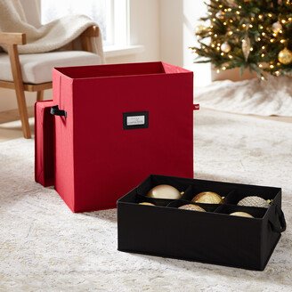 The 18 Ornament Storage Box Red