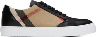 Black House Check Sneakers