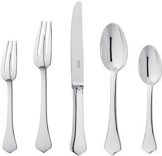 Brantome Silver Plated 5-Piece Flatware Place Setting