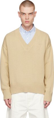 Beige Ami de Cœur Sweater