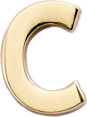 Make Heads Turn Golden Letter C Pin