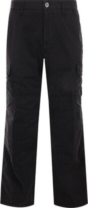 Compass Patch Straight-Leg Cargo Trousers