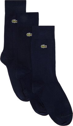 Three-Pack Navy Socks