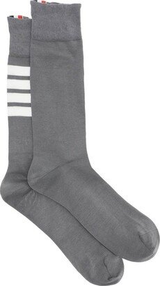 4-Bar Intarsia Socks