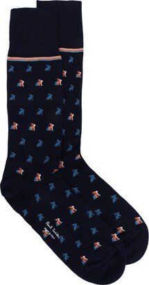 Socks & Hosiery Midnight Blue-AA