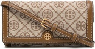 All-Over Monogram-Pattern Clutch Bag