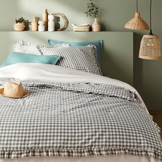 La Redoute Interieurs Georgette Gingham Washed Cotton Quilt